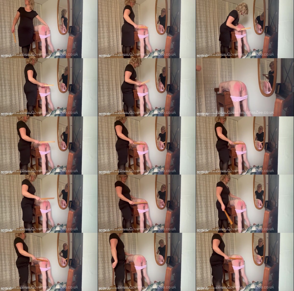 Governess Miss Zee - Ruler For Geoffrey And His Little Bottom 6