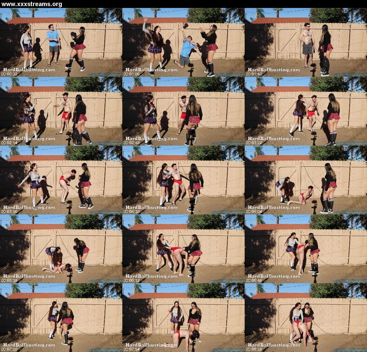HardBallbusting - School Nerd Wedgie Throw In Dirt 3