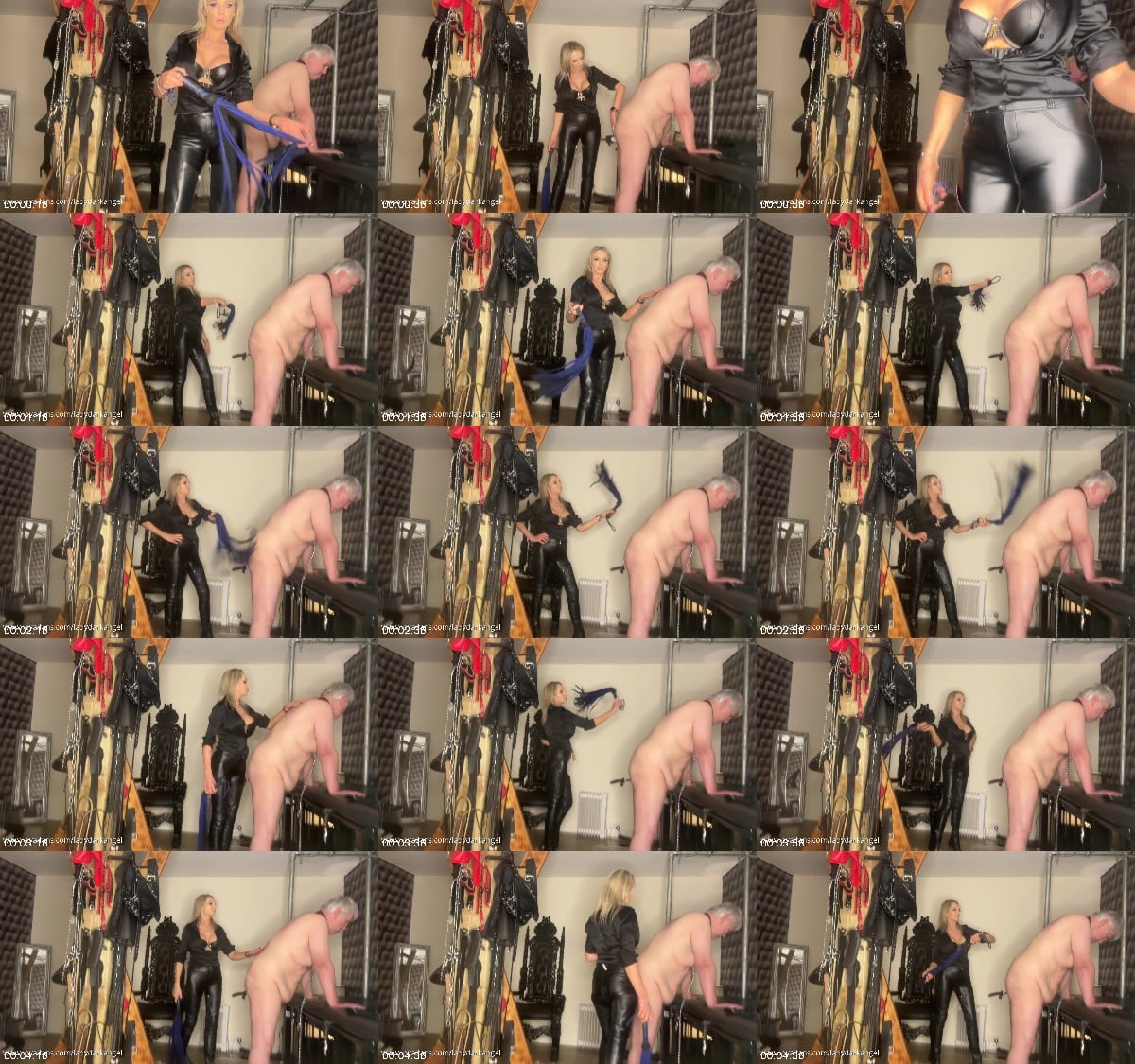 LADYDARKANGEL - A Flogging Warm Up 6