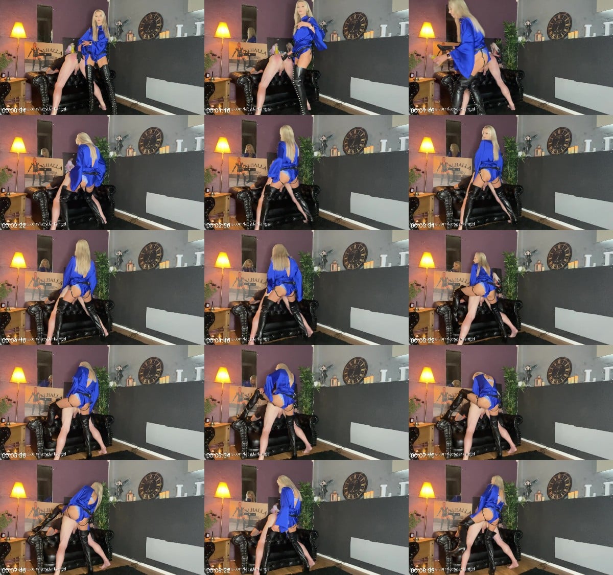 LADYDARKANGEL - Bent Over My Settee And Fucked 6