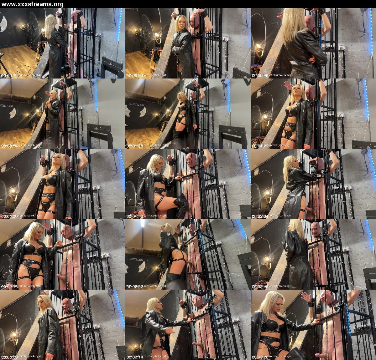LADYDARKANGEL - Caged And Teased 3