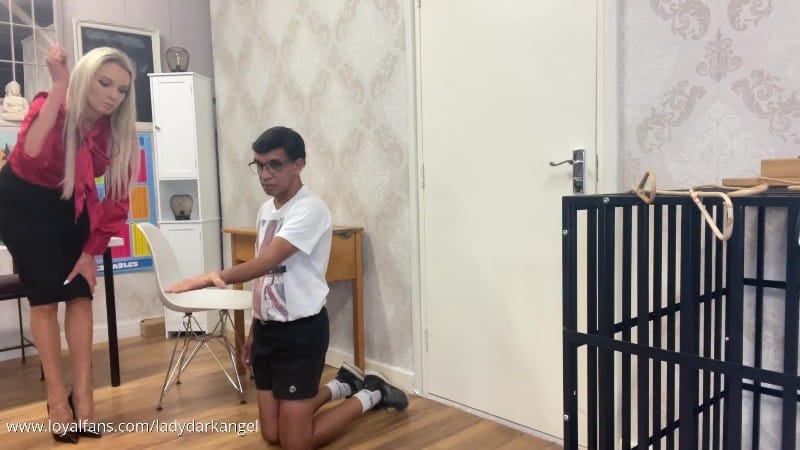 LADYDARKANGEL - More Caning For The Naughty Boy 2