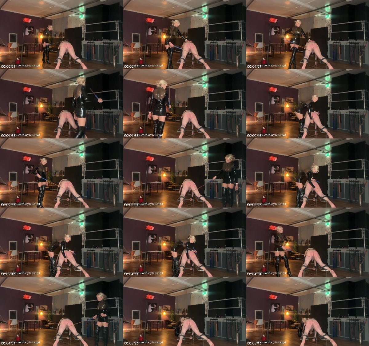 LADYDARKANGEL - The End Of The Caning 6