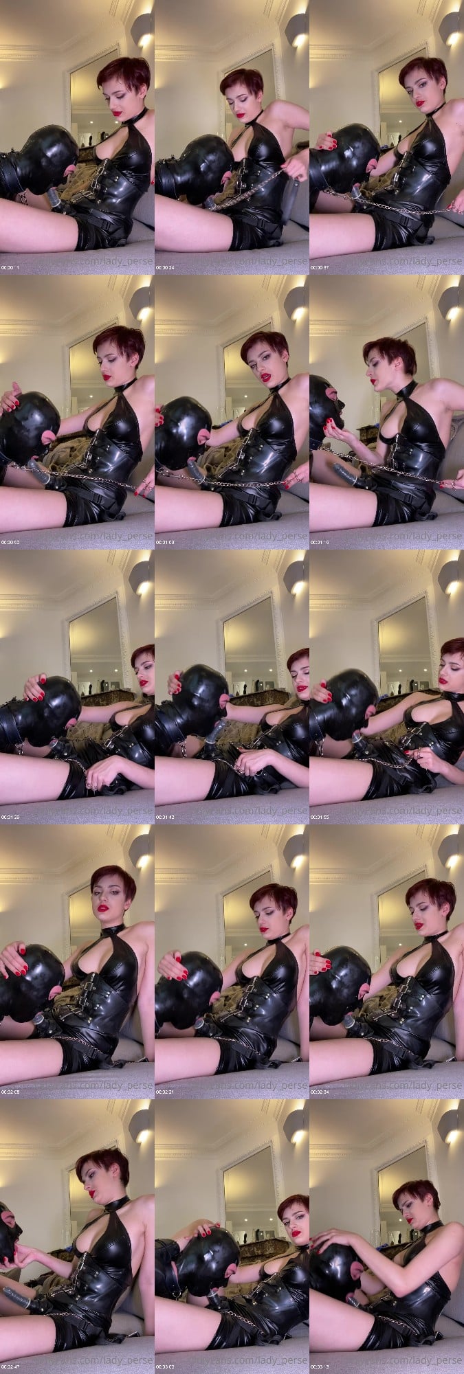 Lady Perse - Special Face Fucking Video With My Rubber Toy 6