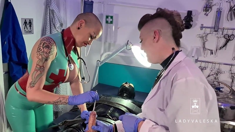 Lady Valeska - Rubber Nurses Sound Their Gimp 5