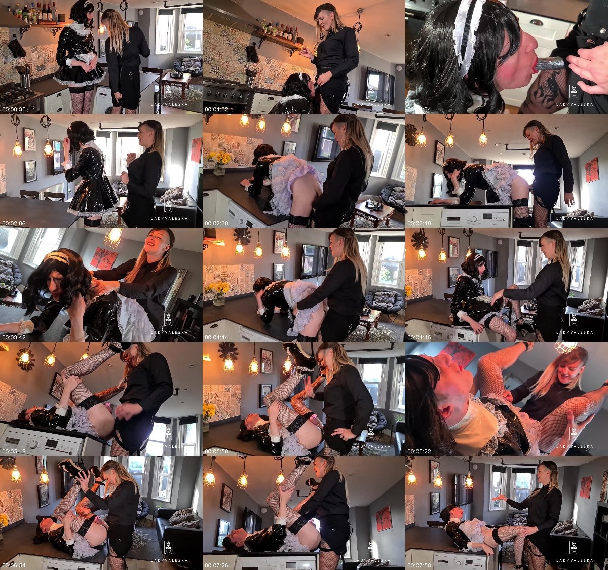 Lady Valeska - Sissy Fucked In The Kitchen 6