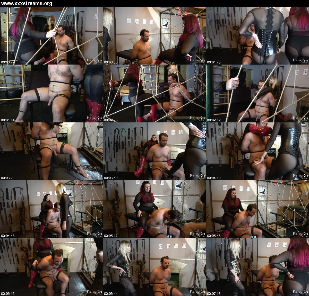 Merciless Dominas - Perfect Sin Network - Double Kicking 3