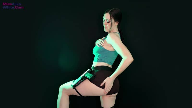 Miss Alika White - Try Not to Look at Lara's Tits or You'll Get Stuck in a Goon Loop! 2