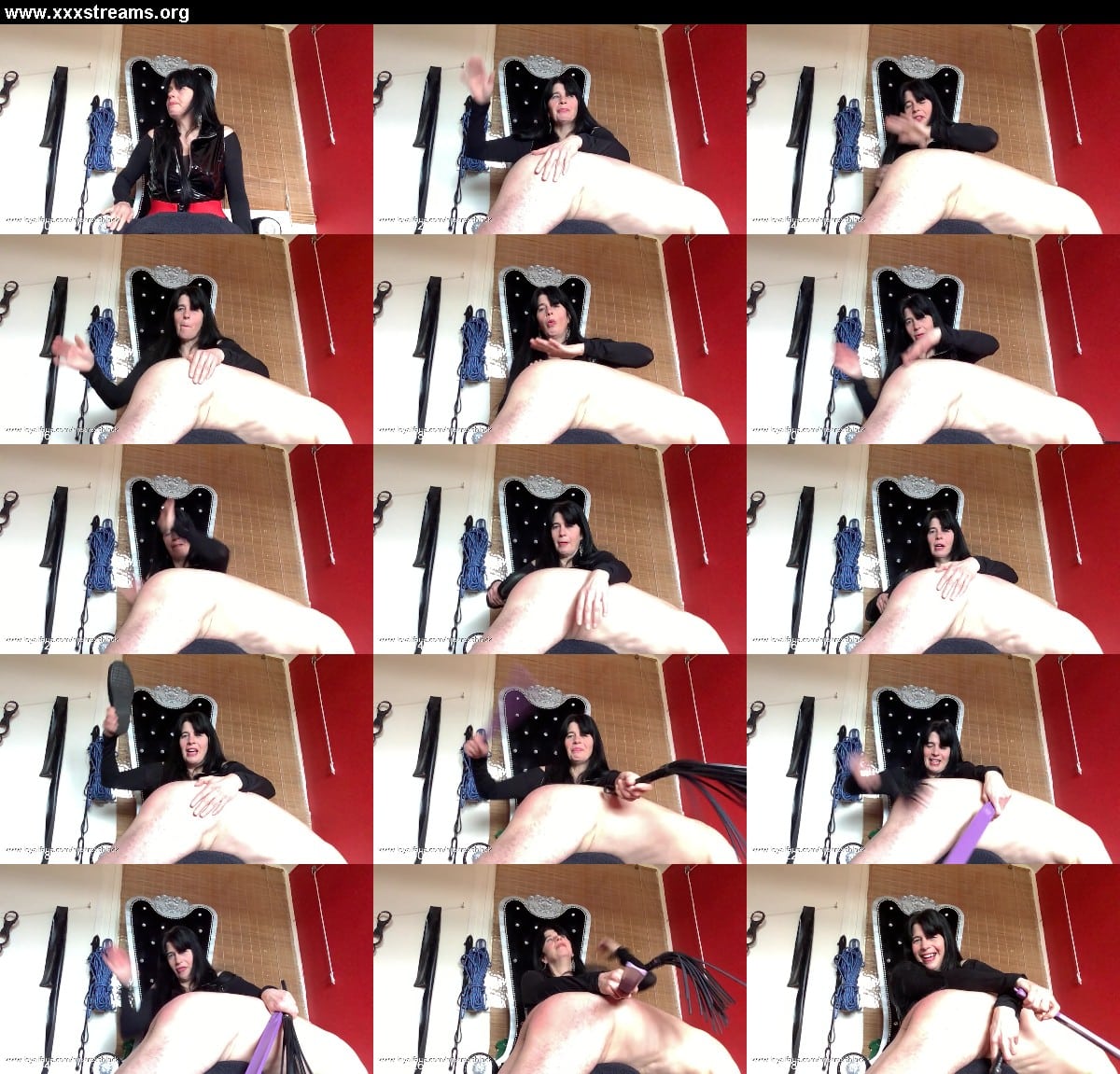 Mistress Black 69 - Naughty Boy Was Put Over The Knee 3