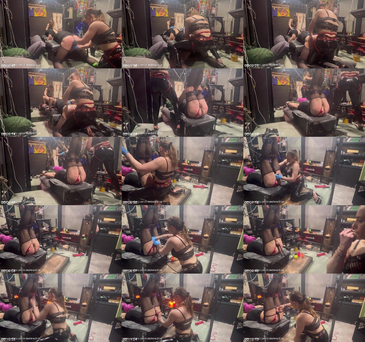 Mistress Tirza NL - Hard Anal Dildo Fucking And CBT With Waxing Balls 6