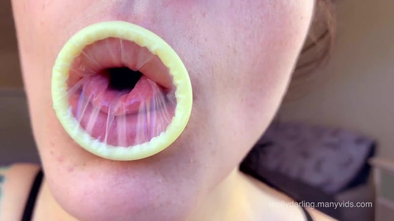 Molly Darling - Condom Mouth Play 3