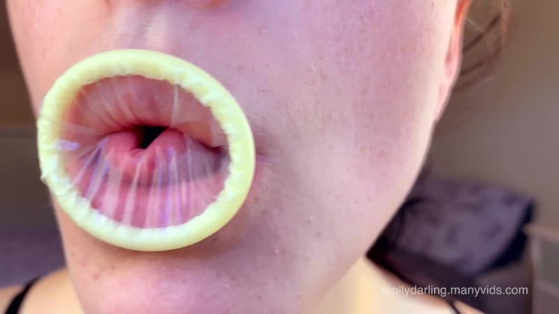 Molly Darling - Condom Mouth Play 4