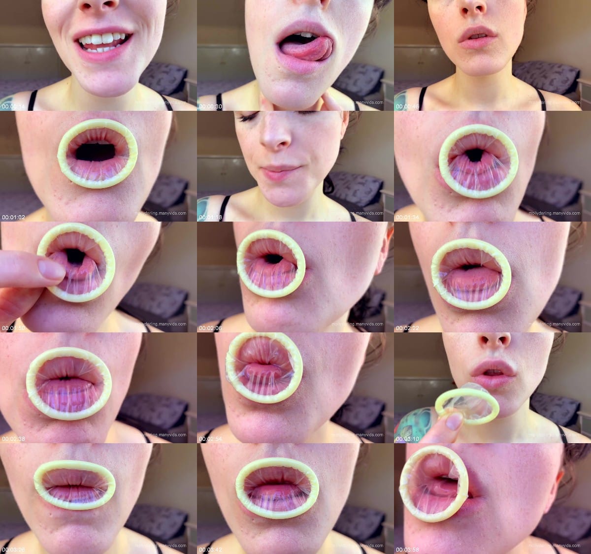 Molly Darling - Condom Mouth Play 6
