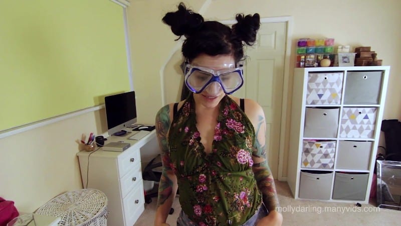 Molly Darling - Scuba Mask Fetish Blowjob 2