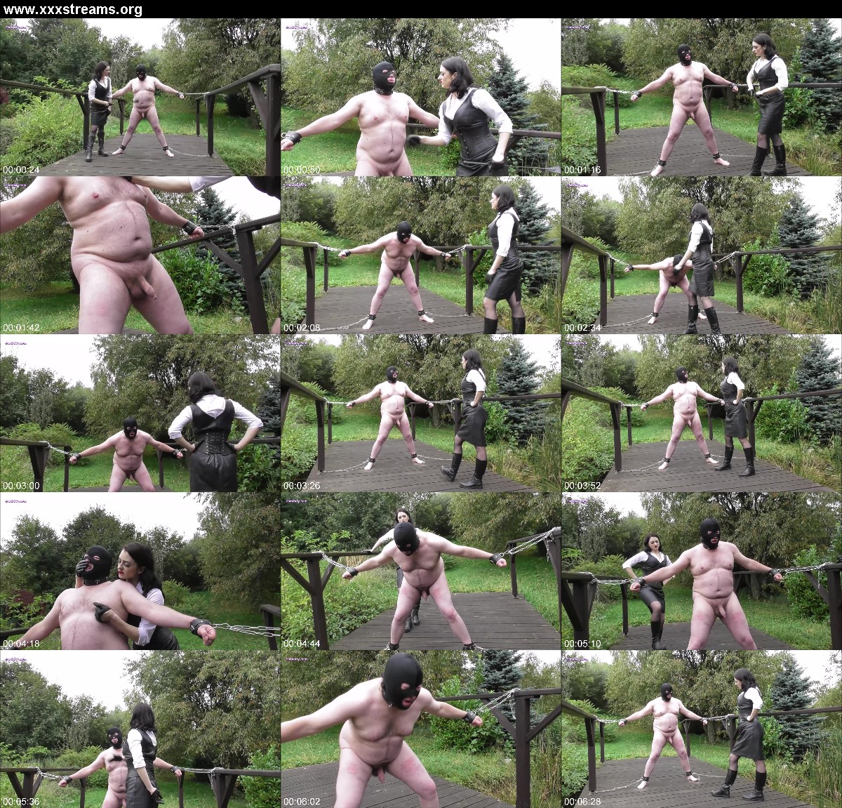 Other World Kingdom - Mistress Bella Lugosi - Balls Kicking On The Bridge 3