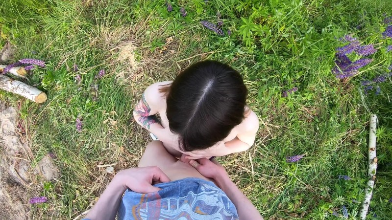 SPOOKY BOOGIE - Shy Teen Has First Outdoor Blowjob With Pervert Neighbor 5