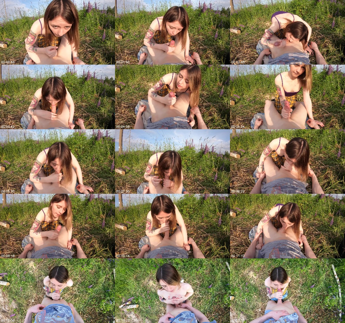 SPOOKY BOOGIE - Shy Teen Has First Outdoor Blowjob With Pervert Neighbor 6