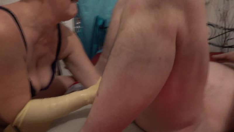 Schwester Sandra - Mistress Sandra Fist Fucks A Poor Mans Hole 4