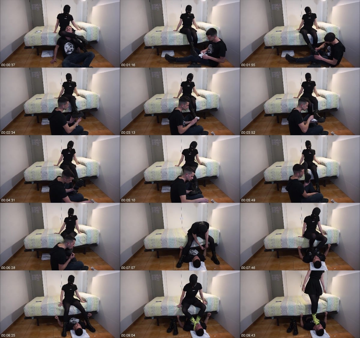 SubmittedTeen - Aesthetic Teen - Head Scissors Breath Control Boots Worship 6