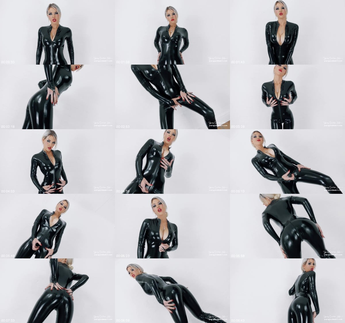 Young Goddess Kim - Luscious Latex 6