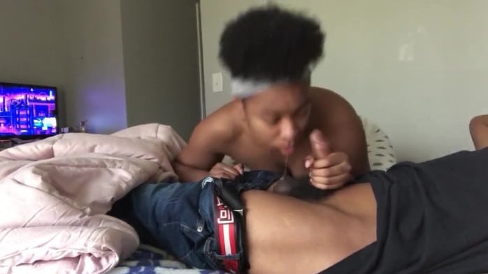 Ebony Sucks Dick 6