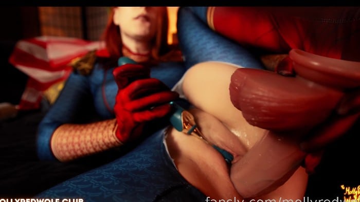 Homelander Fucks Her Pussy With A Big Dildo 3