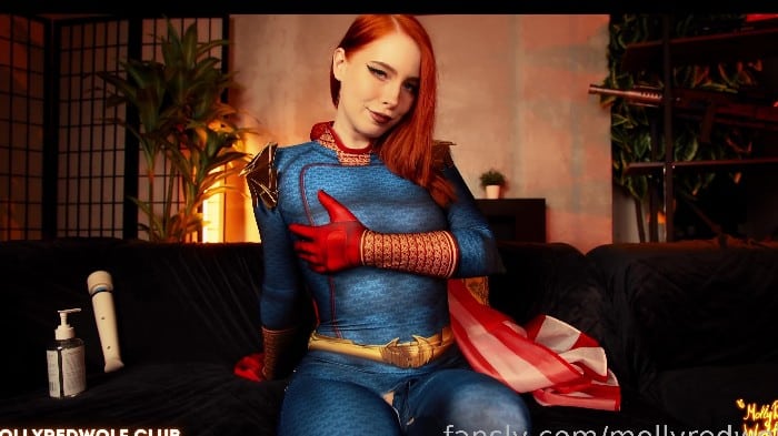 Homelander Fucks Her Pussy With A Big Dildo 1