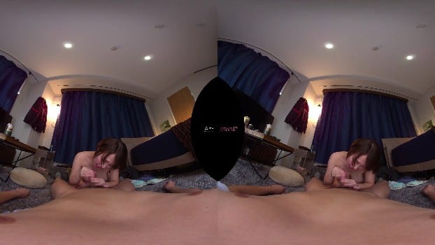 [KAVR-424] Even Though She Has A Boyfriend, The Naughty Big-Breasted, Short-Haired Junior From My Part-Time Job Has Missed The Last Train And Is Staying Over At My Place. (4k Vr / 2048p) 4