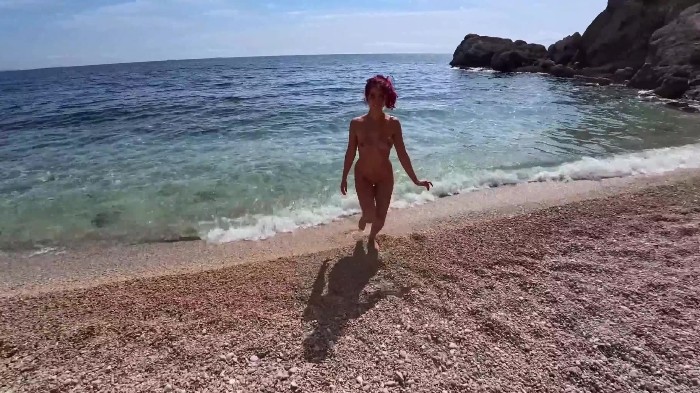 [OF-Nicogrey] Atlanta Moreno - Risky Beach Blowjob Unleashes Doggy On The Wall! [1080p] 14
