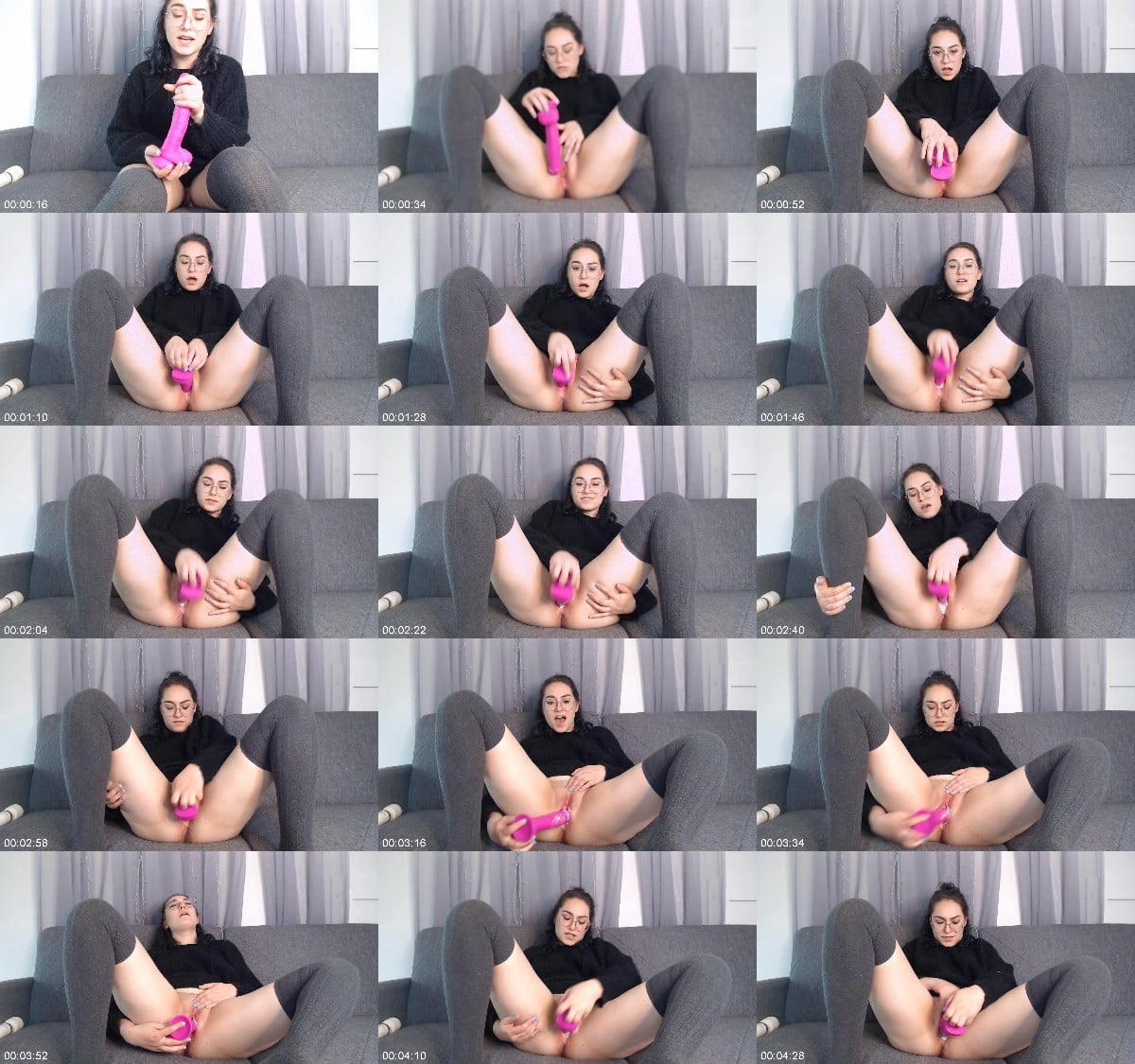 saradoesscience - Long Heavy Dildo Makes Me Cream 6