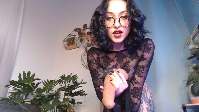 saradoesscience - Punished By Goddess Chastity CEI Strap 8
