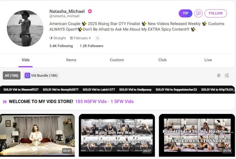 Natasha_Michael unlocked manyvids Siterip Ubiq [183 VIDEO] 8