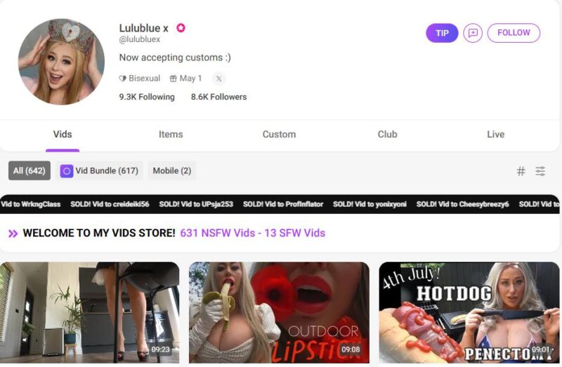 Lulublue x unlocked manyvids Siterip Ubiq [64 VIDEO] 2