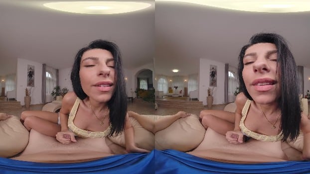 Vrplayful - Bed & Breakfast & Creampie - Lilly Bella (2048p X265 Hi10p) 2