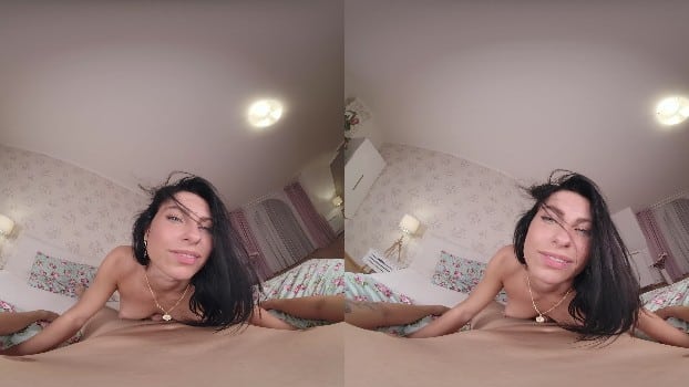 Vrplayful - Bed & Breakfast & Creampie - Lilly Bella (2048p X265 Hi10p) 5