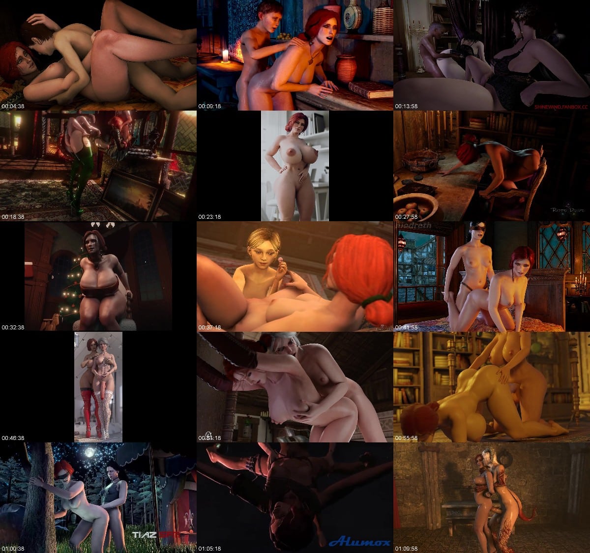 3DHentai Triss Merigold ( The Witcher ) compilation Part 2 6