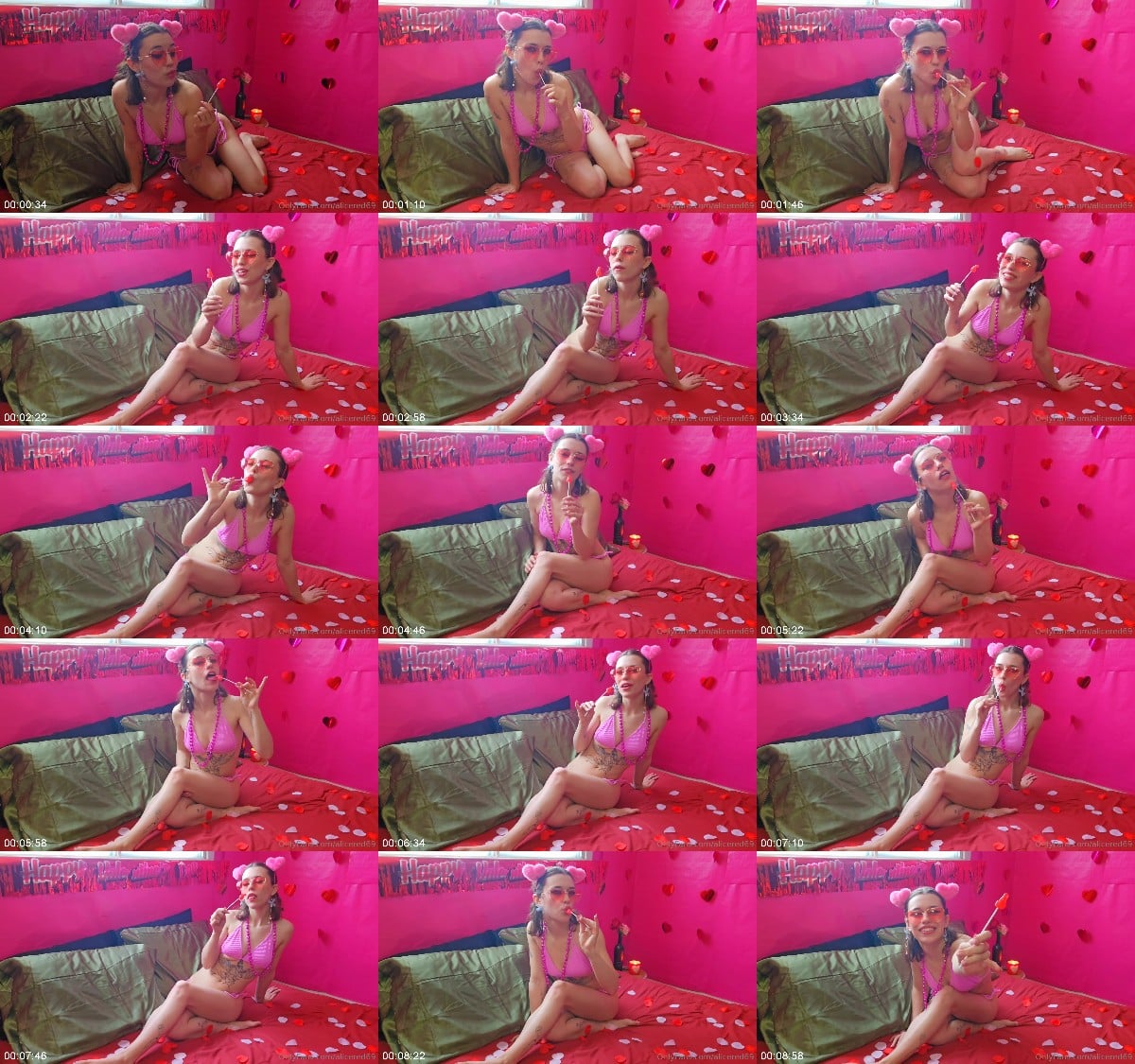 Alice Red - Small Penis Lollypop Tease 6