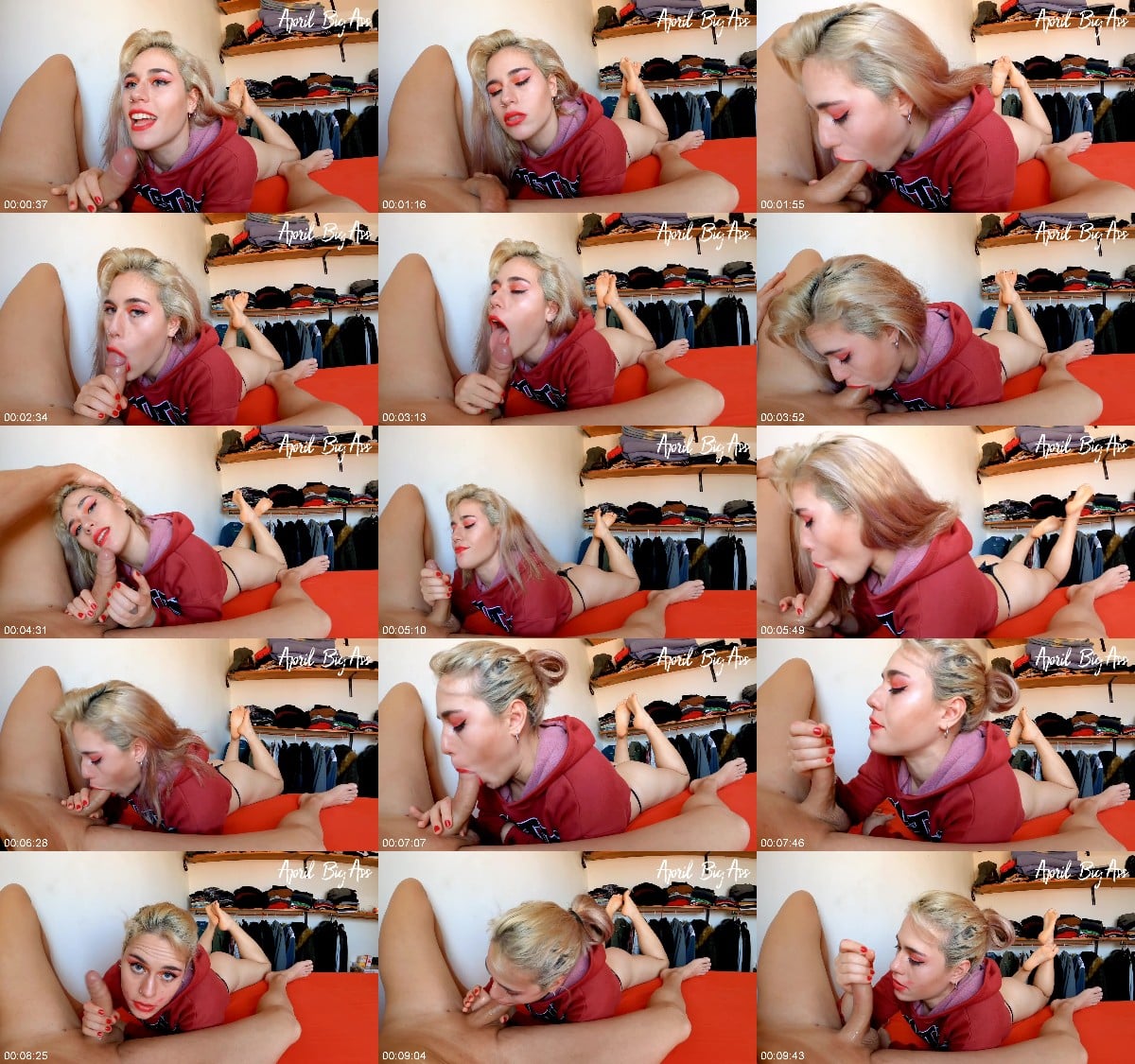 April Bigass - Gagging Deep Throat Extreme Ruined Orgasm 6