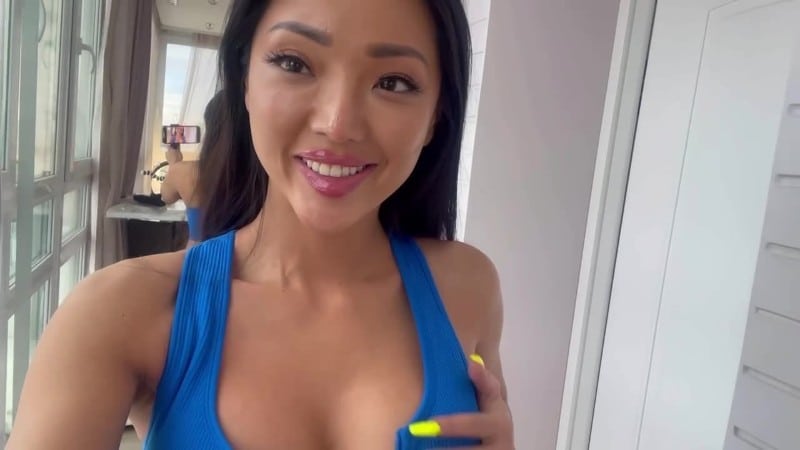 Ayumi Anime - RIDING BIG BLACK DICK NEW VIDEO 2