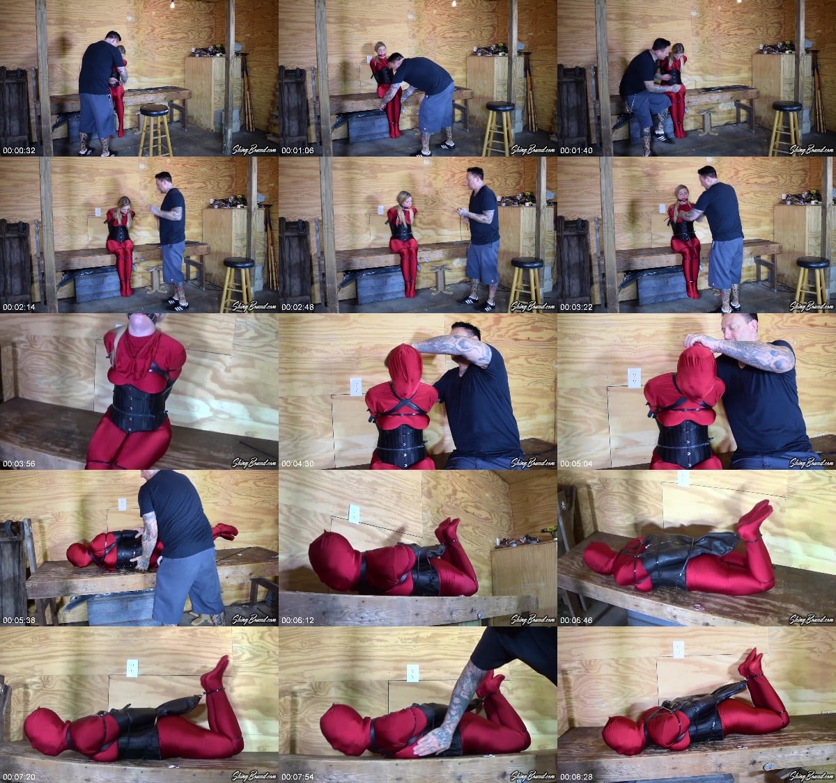 BDSMmania Living Doll Ziptied 6