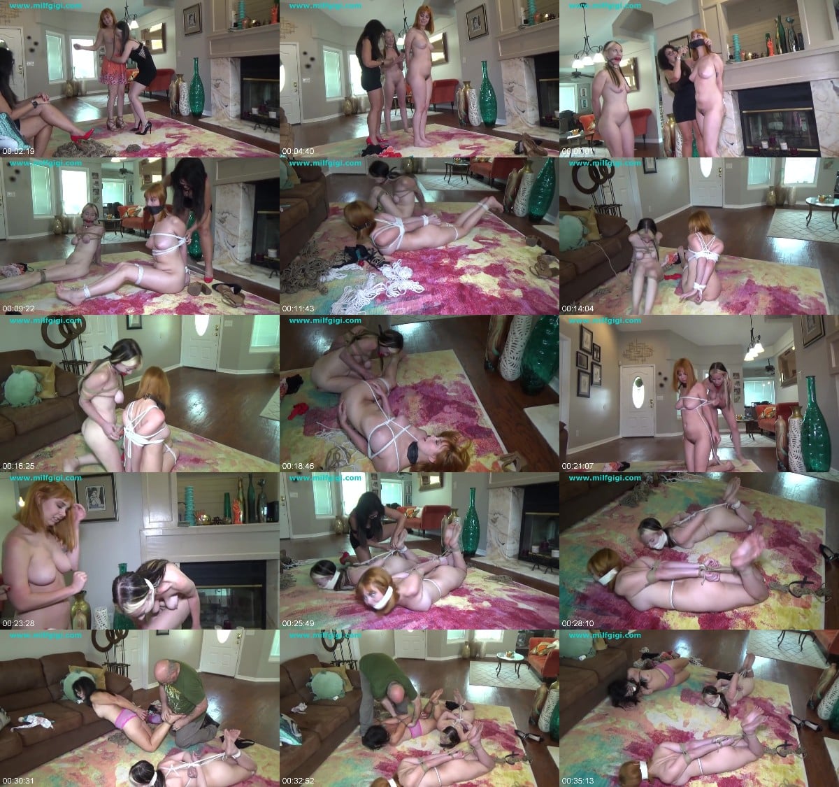 Bdsmmania Lexi Lane, Juniper Berry & Gigi - Slave Boyer Gets All Three 6