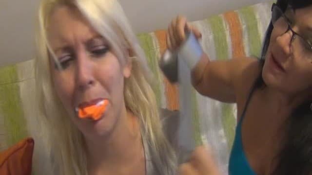 Bdsmmania Sidnay Adams - Curiousity Got The Best Of A Dumb Blonde Cleaning Girl 3