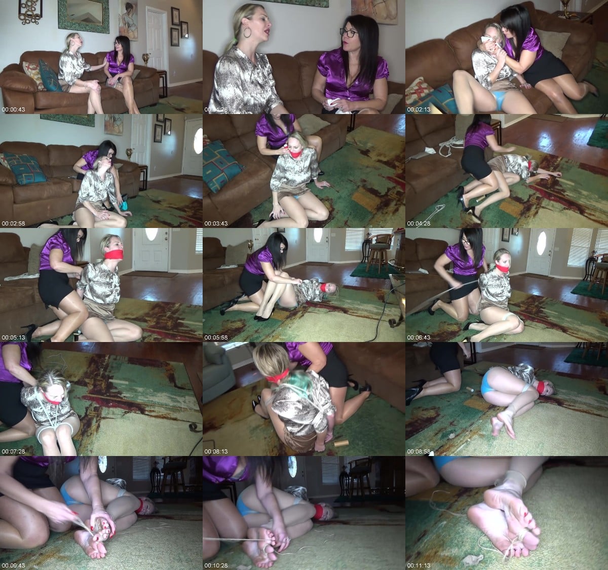 Bdsmmania Vicky Vixxx - Blonde Milf Toe Tied 6
