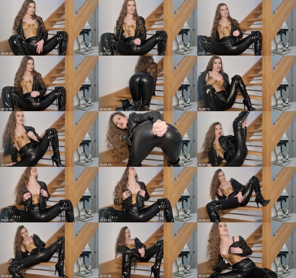 Brook Logan's Official Clip Store - Cum On Leather Demand 6
