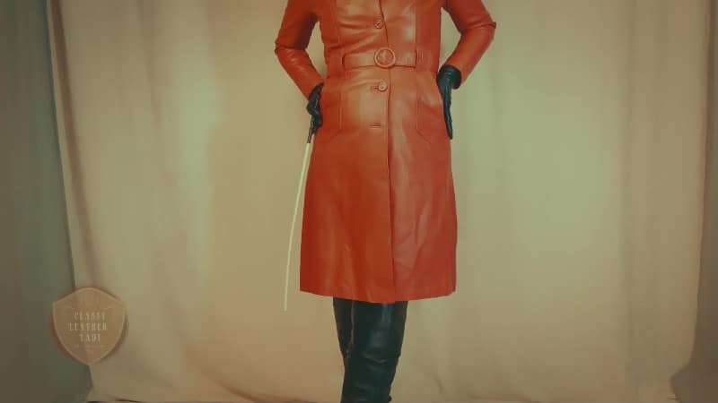 Classy Leather Lady - Disciples day 3 - cum tribute required 1