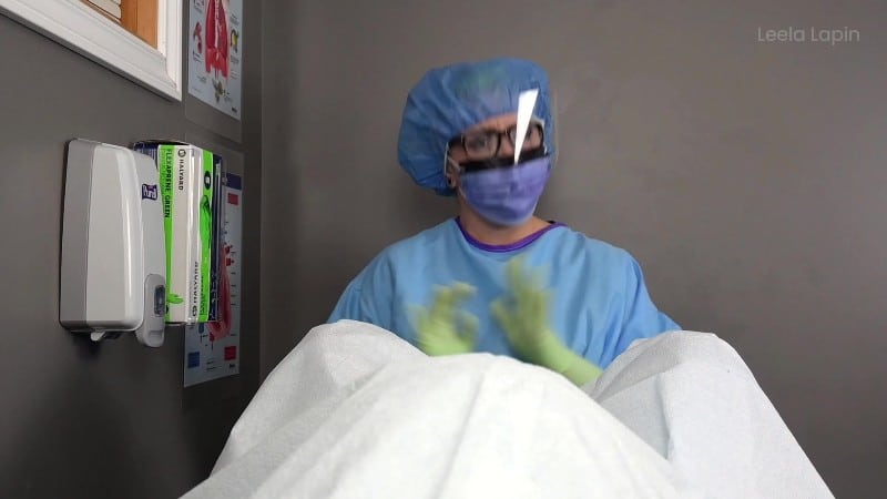 Clips by Leela Lapin - Dr Leela Taunts You And Instructs You To Push Push Push In Post Op Labor & Delivery 3