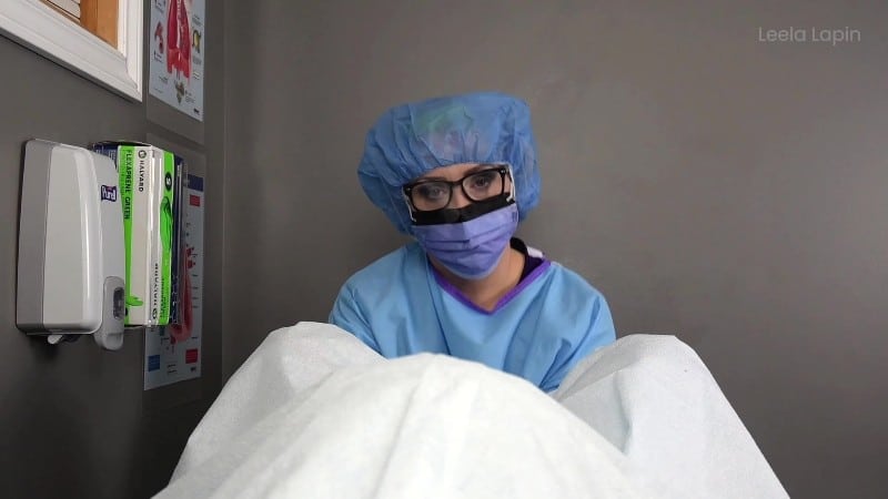 Clips by Leela Lapin - Dr Leela Taunts You And Instructs You To Push Push Push In Post Op Labor & Delivery 4
