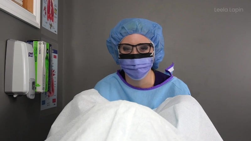Clips by Leela Lapin - Dr Leela Taunts You And Instructs You To Push Push Push In Post Op Labor & Delivery 5