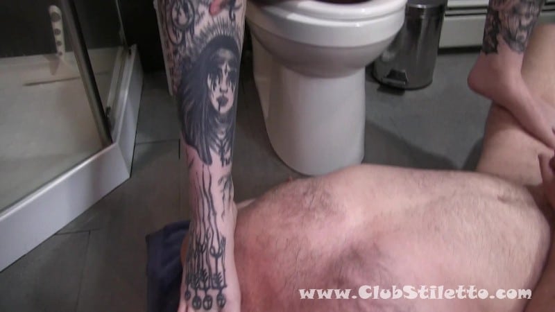 Club Stiletto - Mistress Mercy Rage - Step-Daddy is My Bathroom Mat and Bidet 4
