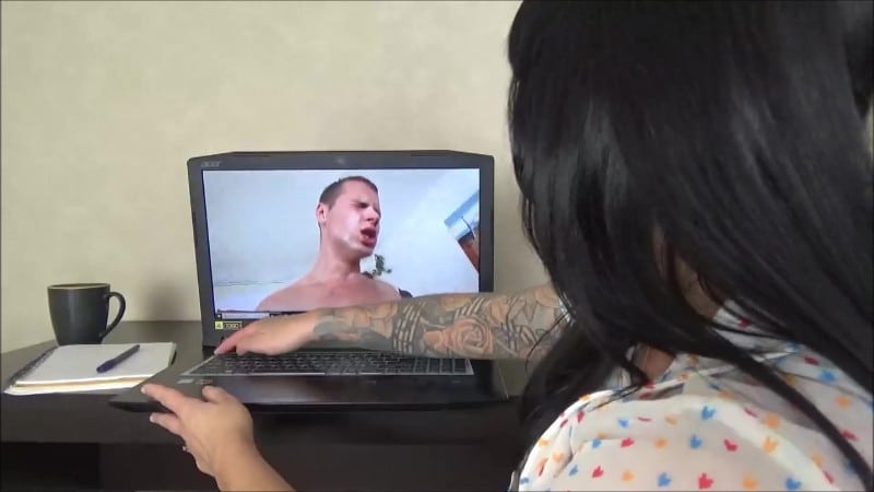 Custom Fantasies with Daphney Rose - Caught Watching Gay Porn At The Office, Kinky Boss Joins 4